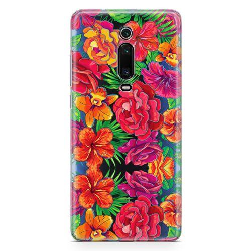 Xiaomi Redmi K20 Kılıf Yeşil Bahar Arka Kapak Koruma Desenli Full Koruyucu