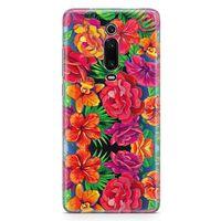 Xiaomi Redmi K20 Kılıf Yeşil Bahar Arka Kapak Koruma Desenli Full Koruyucu