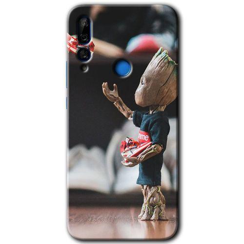 Huawei P Smart Z Kılıf HD Desen Baskılı Arka Kapak - I am Groot + Kırılmaz Cam