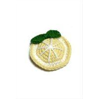 El Yapımı Limon İşlemeli Örgülü Çıtçıtlı Toka