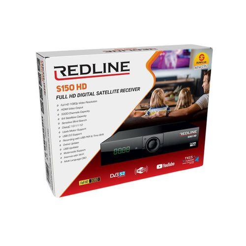 Redline S150 Kasalı HD Uydu Alıcı-Hdmı ve Scart Bağlantı Özellikli