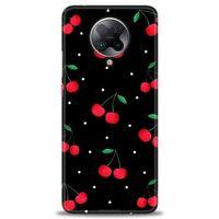 Xiaomi Redmi K30 Pro Kılıf HD Baskılı Kılıf - Kirazlar + Tam Ekran Koruyucu