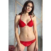 Kadife Balenli Destekli Dolgulu Askıları Çıkabilen Önden Açılan Çıkabilen Sırt Aksesuarlı Sütyen Ve Slip Takım