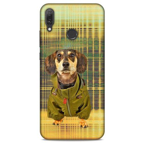 Huawei Y9 2019 Kılıf Köpek Kıyafetleri (35) Fit Design Kılıf Beagle Palto