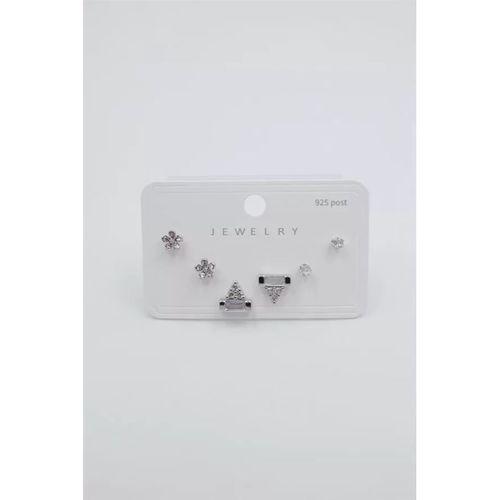 Çoklu Set Küpe - Gümüş