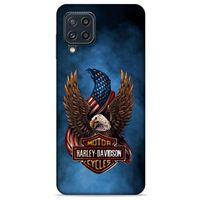 Samsung Galaxy M32 Uyumlu Kılıf Motorsiklet (2) Kabı Harley Davidson