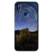 Vestel E5 Kılıf HD Desen Baskılı Arka Kapak - Eclipse Sky + Kırılmaz Cam