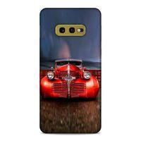 Lopard Samsung Galaxy S10e Uyumlu Kılıf PickUpX (43) Thin Fit Kılıf Kırmızı Ateşli