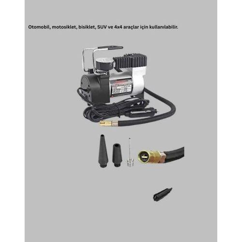 Zhltools Metal Gövdeli Oto Lastik Hava Kompresörü 12V 140 PSI Hızlı Şişirme
