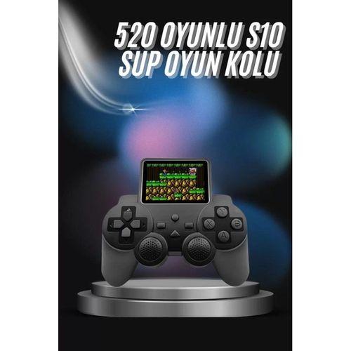 S10 Gamepad 520 Oyunlu Klasik Taşınabilir Retro Oyunlar Oyun Konsolu El Atarisi