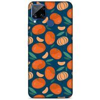 Frutix Mandalina 01 Oppo Realme C15 Kılıf Desenli Silikon
