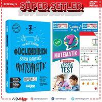 Ankara Yayıncılık 7.Sınıf Matematik Soru Bankası ve Evrensel Yaprak Test Seti 2 Kitap