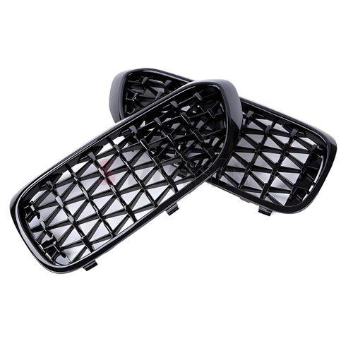S-Dizayn Bmw 5 Serisi G30/G38 Ön Panjur Böbrek Parlak Siyah Piano Black Diamond Model 2017 Üzeri