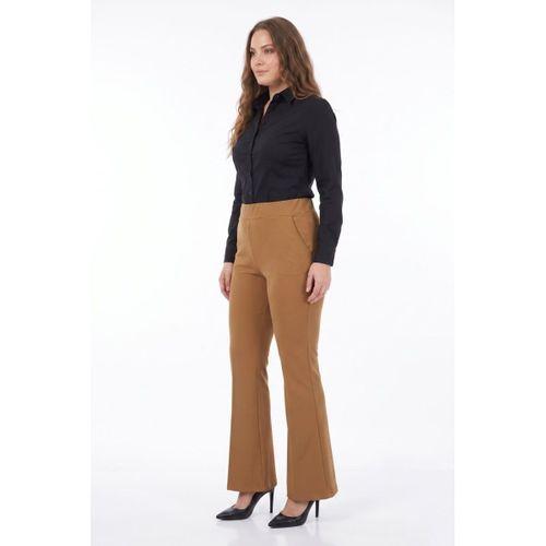 Kadın İspanyol Paça Kumaş Pantolon BGL-ST02696