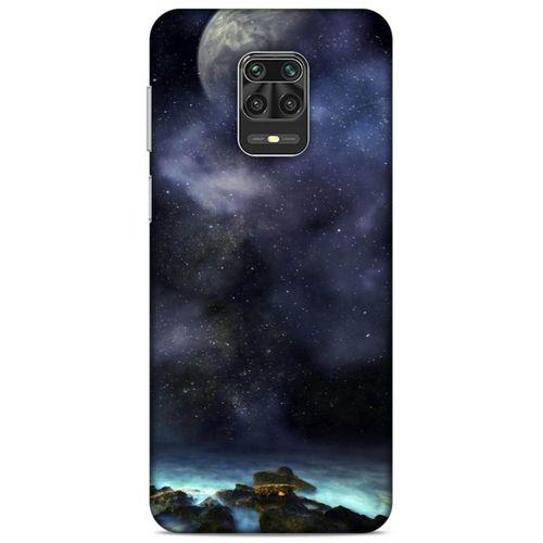 Lopard Xiaomi Redmi Note 9 Pro Uyumlu Kılıf Gece'S (15) Antişok Kılıf Ay Işığında