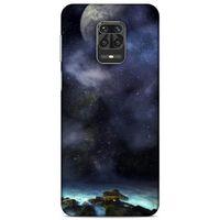 Lopard Xiaomi Redmi Note 9 Pro Uyumlu Kılıf Gece'S (15) Antişok Kılıf Ay Işığında