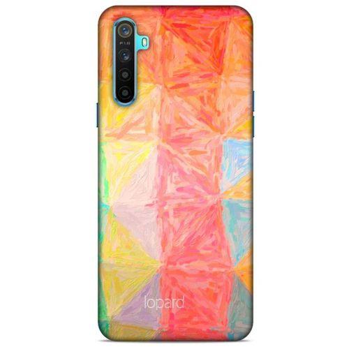 Oppo Realme 6i Kılıf Pastel Renkler (26) Tpu Silikon Kılıf Sarı Kırmızı