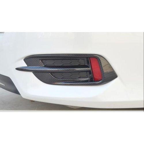 Honda Civic Uyumlu Fc5 2016-2020 Arka Sis Full Kaplama Karbon