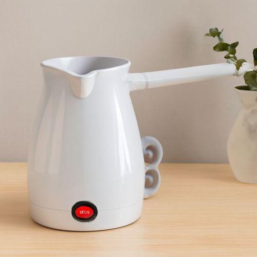 Elektrikli Türk Kahvesi Cezvesi 0.4L 1000W Çift Hazneli