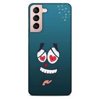 Lopard Samsung Galaxy S21 Uyumlu Kılıf Emojix (7) Telefon Kılıfı
