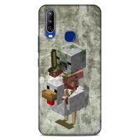 Lopard General Mobile GM 10 Uyumlu Kılıf PiXel (43) Thin Fit Kılıf Tavuk MC