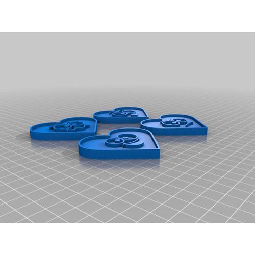 Duygu Kalp Mühürleri Anı (Bu ürün Sadece Plastik parçadır - Almadan Önce Soru Sorabilirsiniz)