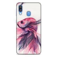 Y.Liva-2020 (Derine) Samsung Galaxy A40 Kılıf Silikon Kapak Desenli