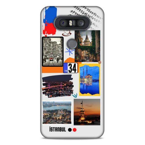Lopard LG K41S - K51S Uyumlu Kılıf Şehirli ※ (34) İstanbul Slim Armor Kılıf
