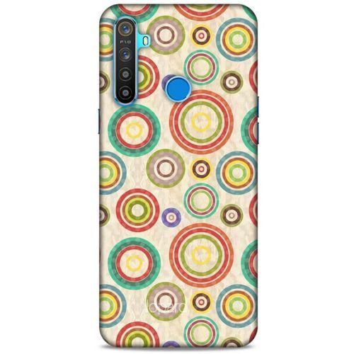 Oppo Realme 5i Kılıf Pastel Renkler (41) Tank Kılıf Bej Yeşil