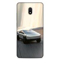 Lopard Xiaomi Redmi 8A Uyumlu Kılıf PickUpX (17) Tasarım Kılıf Gümüş Gri