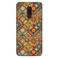 Ethnic Culture (60) Xiaomi Redmi 8 Kılıf Silikon Kapak Desenli