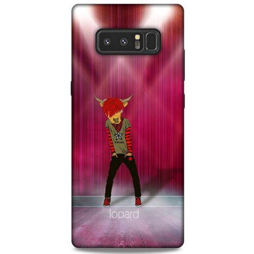 Samsung Galaxy Note 8 Kılıf FunnyMaX (27) Tasarımlı Kılıf Fuşya