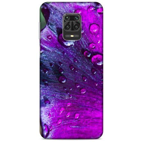 Xiaomi Redmi Note 9S Uyumlu Kılıf Mor Delisi (34) Slim Armor Kılıf Damlacık