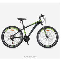 Kron XC 75 Disk Fren 29 Jant Dağ Bisikleti Mat Siyah-Mavi/Füme 48 Cm