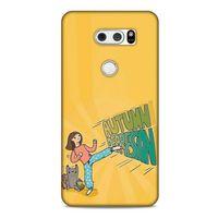 LG K50S Kılıf Depresyon (44) Tough Armor Kılıf Mor Kahve