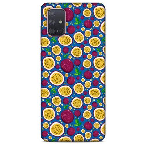 Frutix Passion Fruit 01 Samsung Galaxy A71 Kılıf Desenli Silikon