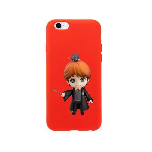 iPhone 6 Ron Weasley Tasarımlı Kırmızı Telefon Kılıfı