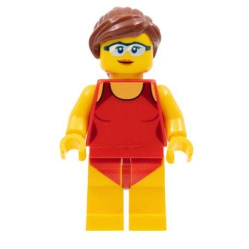 Lego Minifigür Beachgoer cty0759