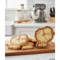 Sevimli Koyun Sekillendirici Kalip Kurabiye Hamur Kesici Oyun ve Seker Hamuru Seti