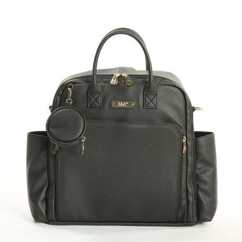 M&Y Maia Anne Bebek Bakım Sırt Çantası 7310 Siyah