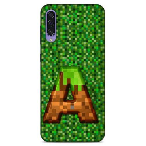 Lopard Samsung Galaxy A50s Uyumlu Kılıf PiXel (44) Tough Armor Kılıf A Harfi