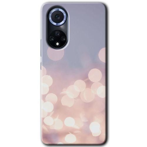 Huawei Nova 9 HD Baskılı Kılıf + 9D Tam Ekran Koruyucu - Blur Lights