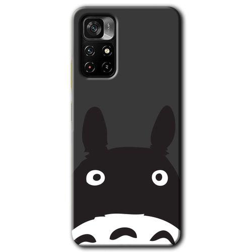 Poco M4 Pro 5G Kılıf HD Desen Baskılı Arka Kapak + Temperli Cam - Şaşkın Eşek