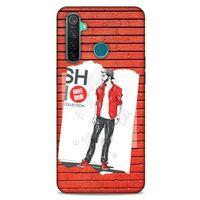 Sokak Modası 28 Oppo Realme 5 Pro Kılıf Desenli Silikon