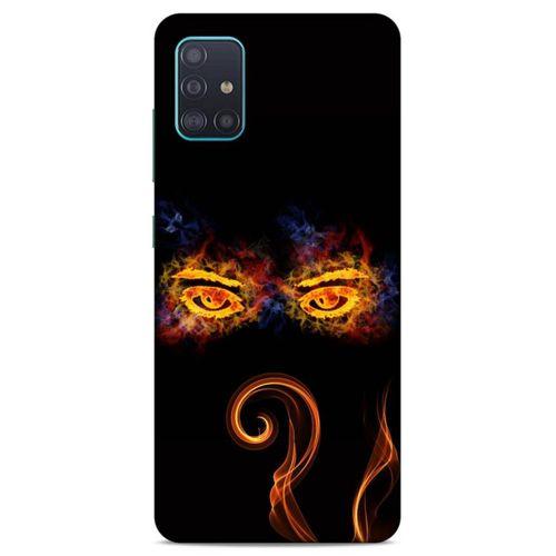 Lopard Samsung Galaxy A51 Uyumlu Kılıf FireX (5) Koruma Kabı Gözler