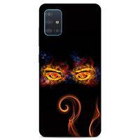 Lopard Samsung Galaxy A51 Uyumlu Kılıf FireX (5) Koruma Kabı Gözler