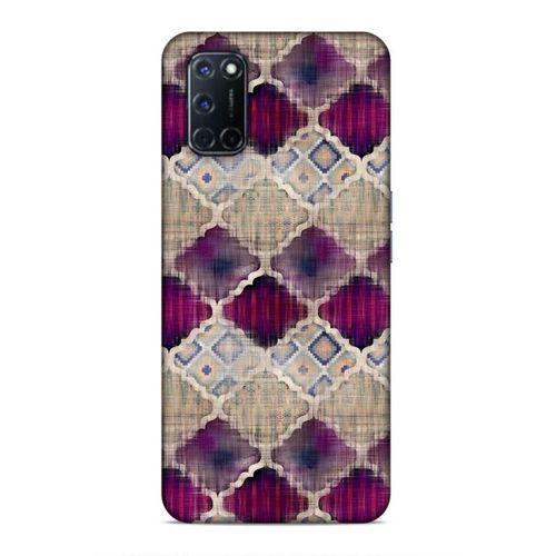 Oppo A92 Uyumlu Kılıf Utopia (7) Telefon Kılıfı Bordo Mavi