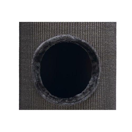 Beeztees Kedi Tırmalama ve Oyun Evi, Gri, 37x70cm