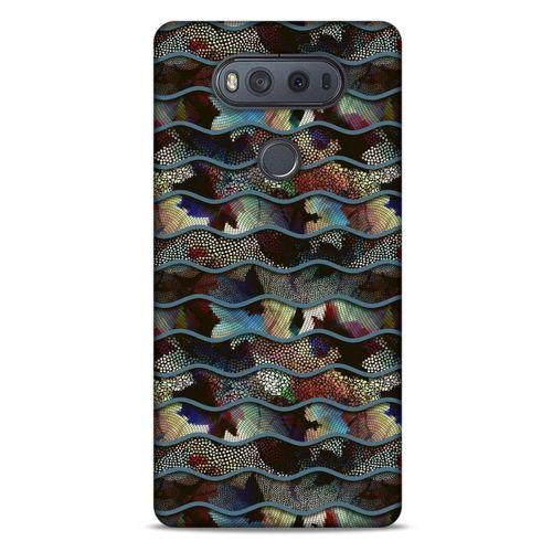 LG K61 Kılıf Baskılı Özel Seri Taşlı (34) Slim Armor Kılıf