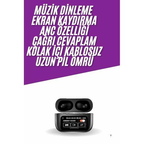 Kablosuz Bluetooth Kulaklık Pro Yeni Nesil Dokunmatik Kontrol